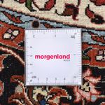 Persisk matta - Bijar runt  - 150 x 150 cm - röd