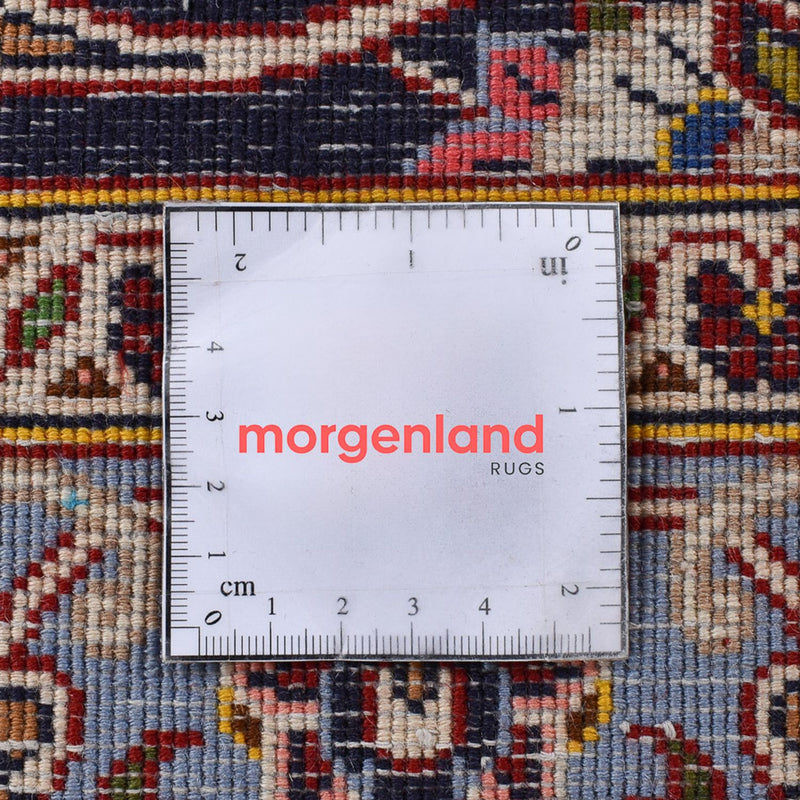 Persiska mattor - Keshan - Kungliga - 412 x 303 cm - mörkröd