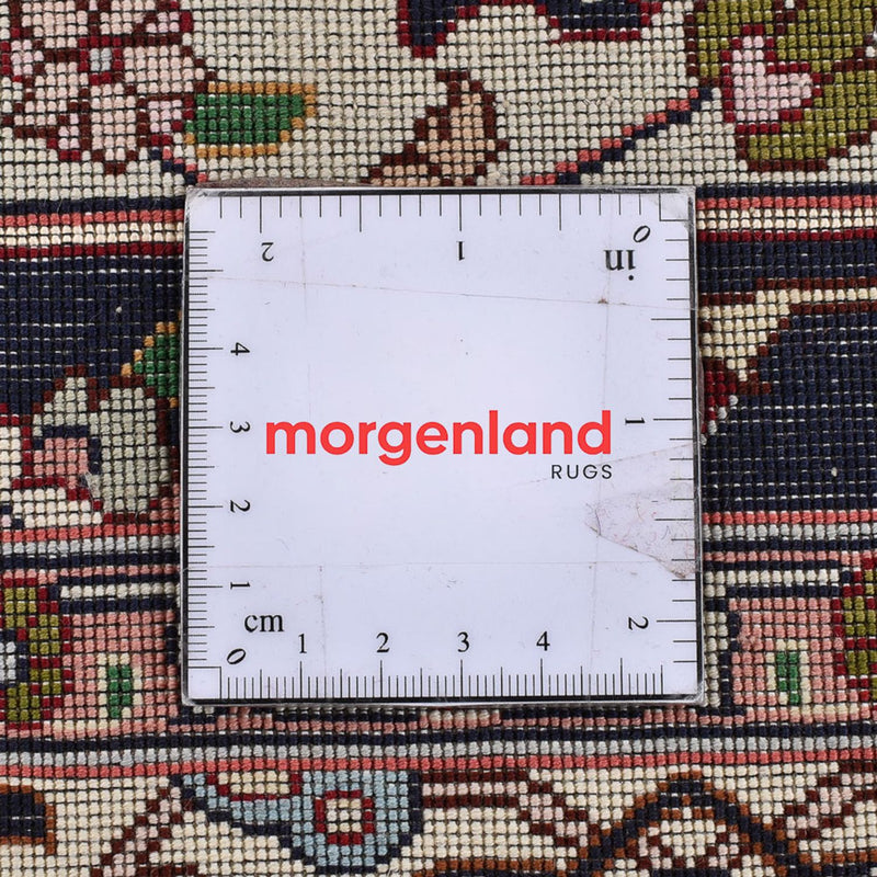 Persisk matta - Tabriz - Royal - 400 x 303 cm - mörk beige