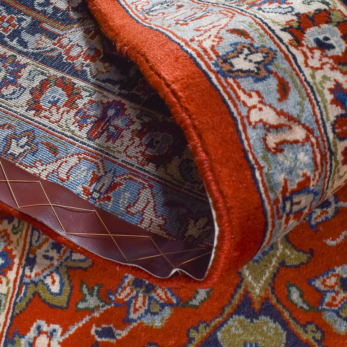 Persiska mattor - Keshan - 352 x 251 cm - mörk beige