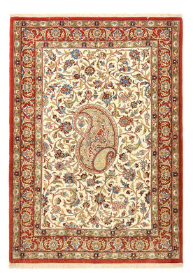 Persisk matta - Ghom - Kunglig - 162 x 109 cm - beige