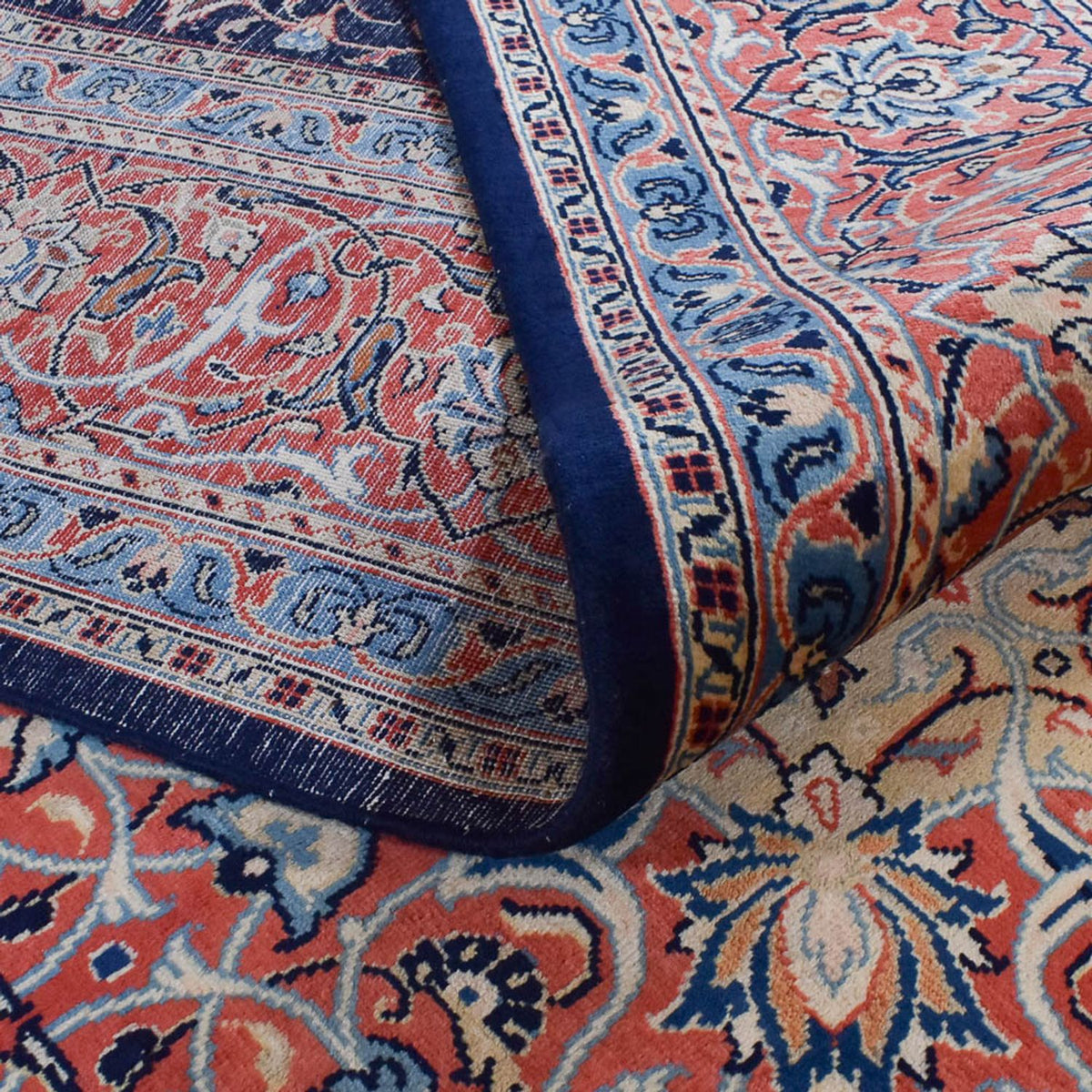 Persisk matta - Classic - 400 x 281 cm - mörkblå