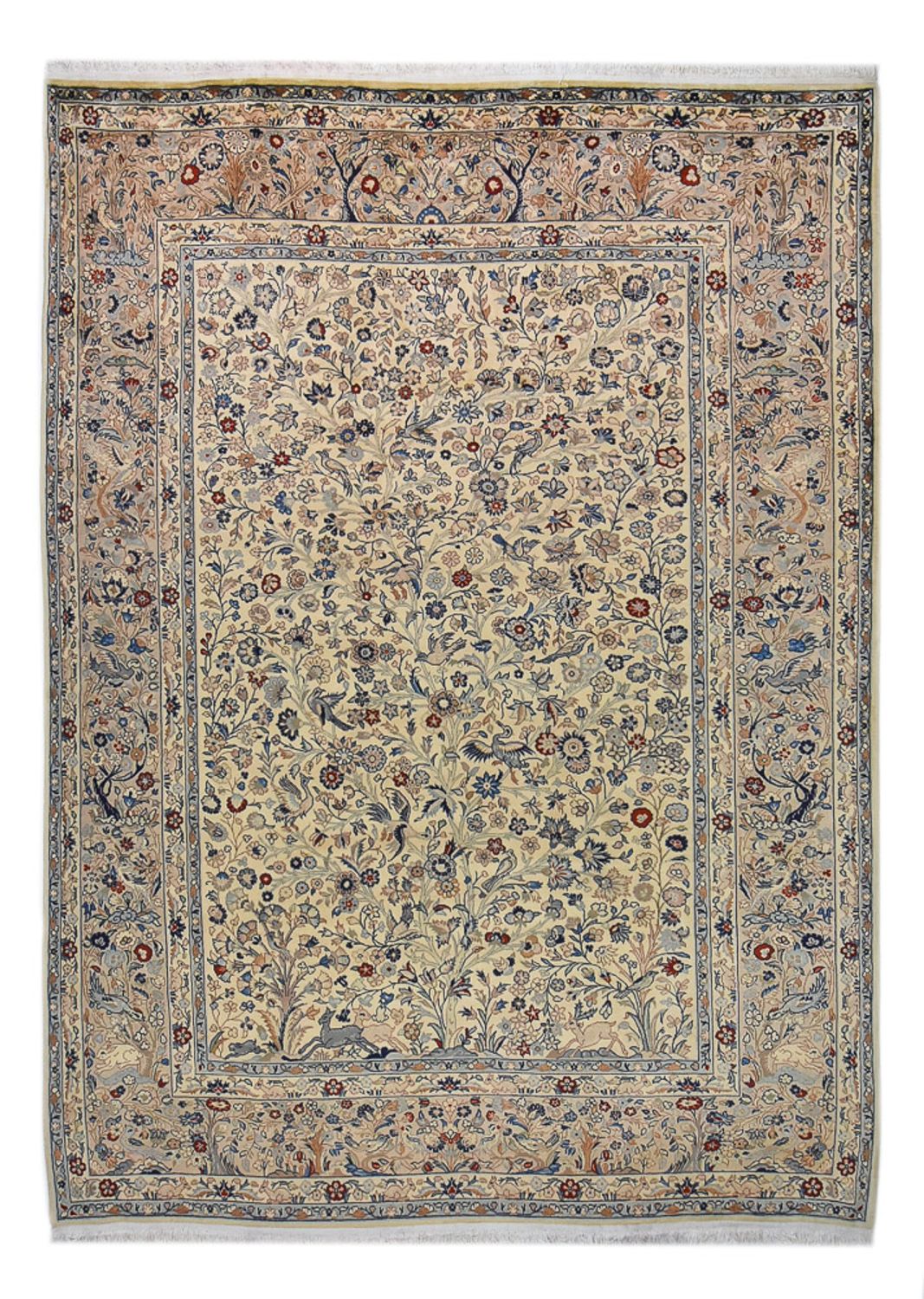 Persiska mattor - Keshan - 352 x 249 cm - sand