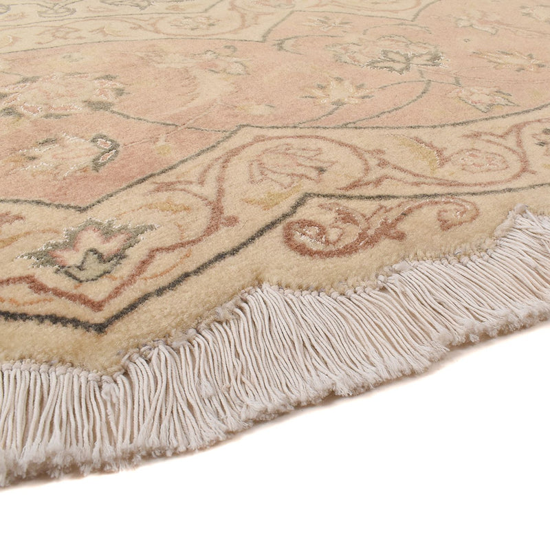 Persisk matta - Tabriz - Premium runt  - 310 x 310 cm - beige