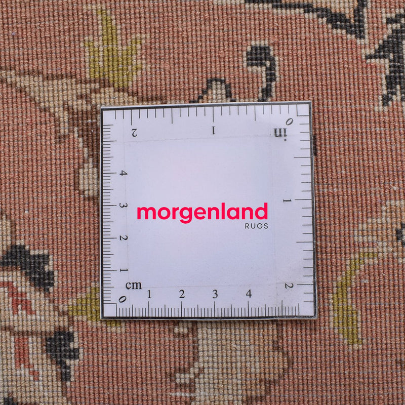 Persisk matta - Tabriz - Premium runt  - 310 x 310 cm - beige