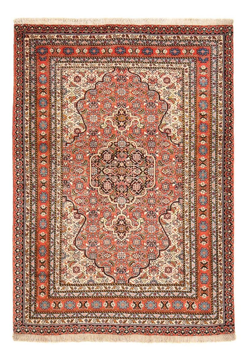 Persisk matta - Tabriz - 156 x 110 cm - ljusröd