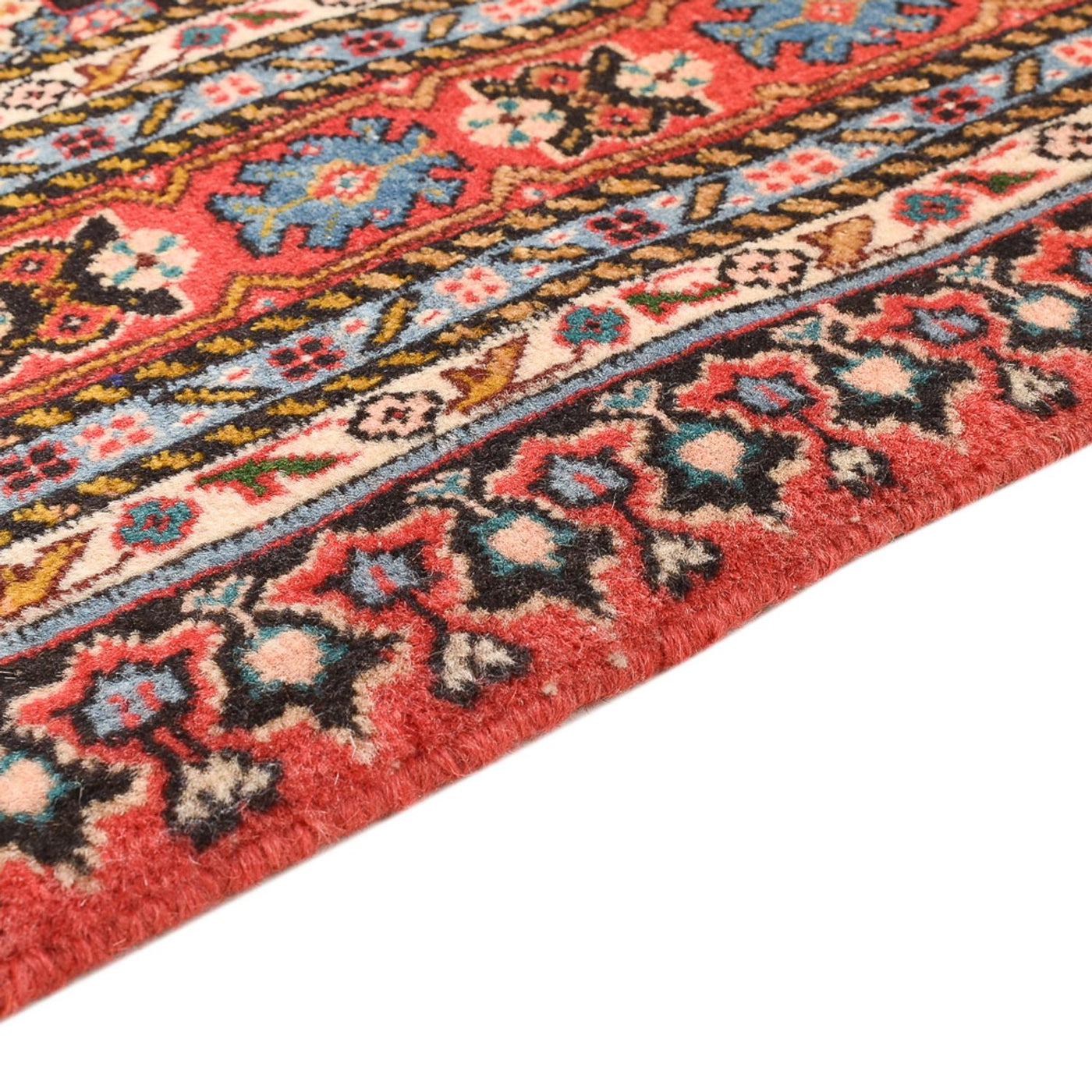 Persisk matta - Tabriz - 156 x 110 cm - ljusröd