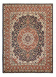 Persisk matta - Ghom - 301 x 221 cm - mörkblå