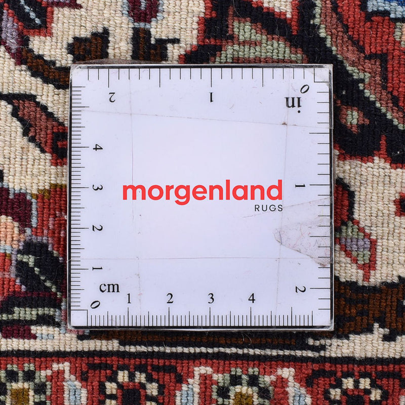 Persisk matta - Bijar - 410 x 304 cm - bordeaux röd