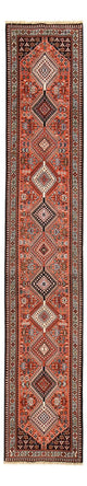 Runner Persisk matta - Nomadic - 407 x 74 cm - ljusröd