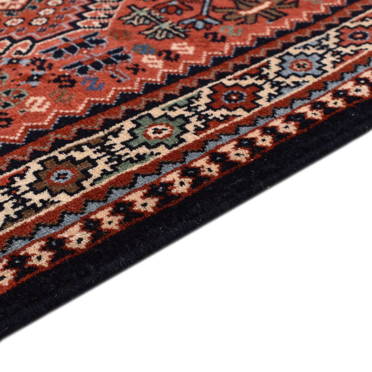 Runner Persisk matta - Nomadic - 407 x 74 cm - ljusröd