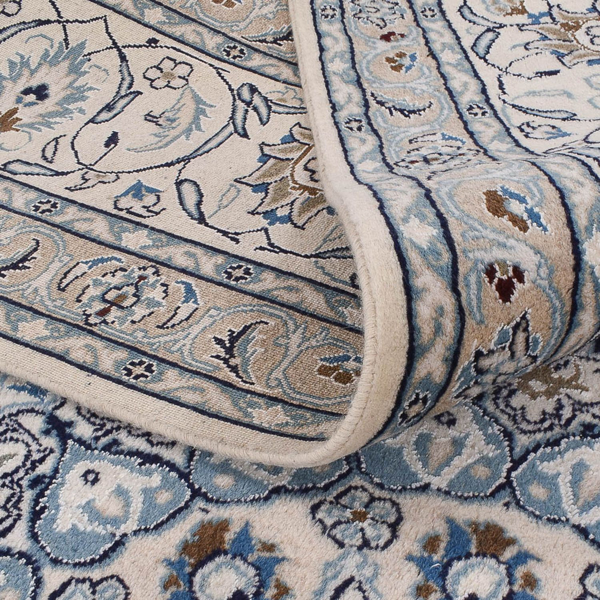 Persisk matta - Nain - 410 x 294 cm - mörkblå