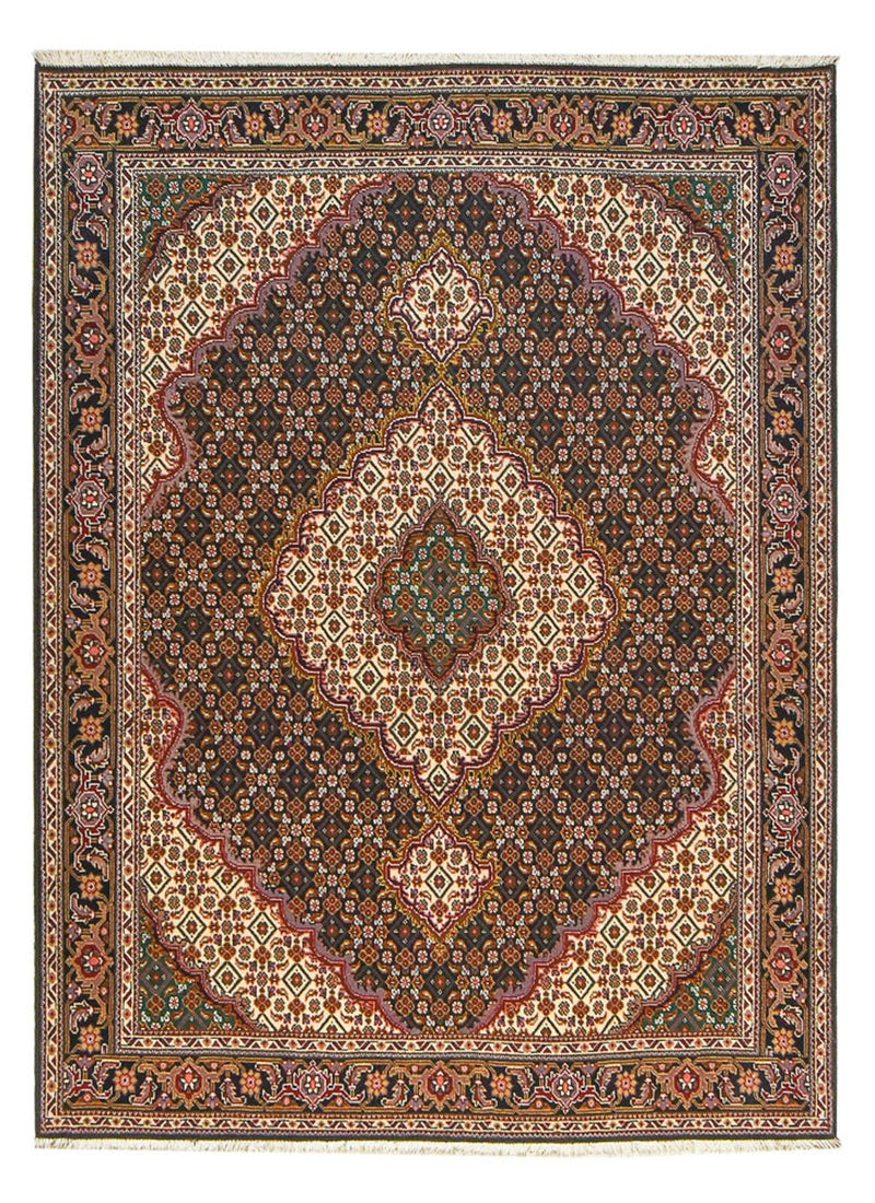 Persisk matta - Tabriz - Royal - 201 x 150 cm - brun