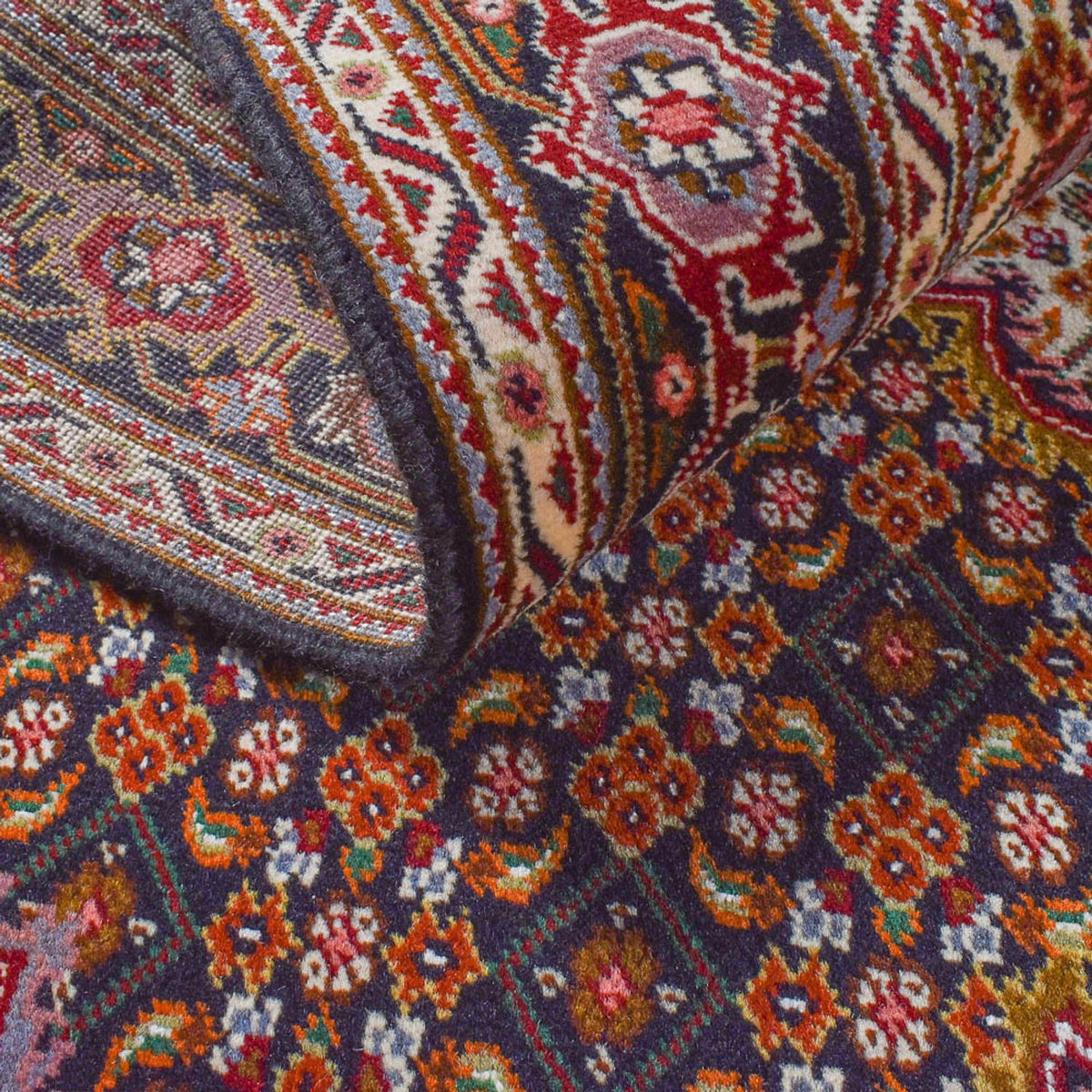 Persisk matta - Tabriz - Royal - 201 x 150 cm - brun