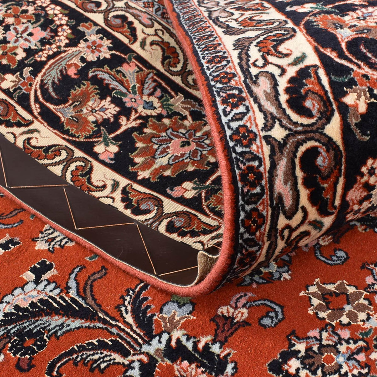 Persisk matta - Bijar - 295 x 202 cm - ljusröd