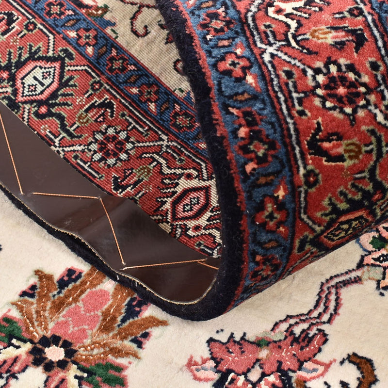 Persisk matta - Bijar - 138 x 79 cm - grädde