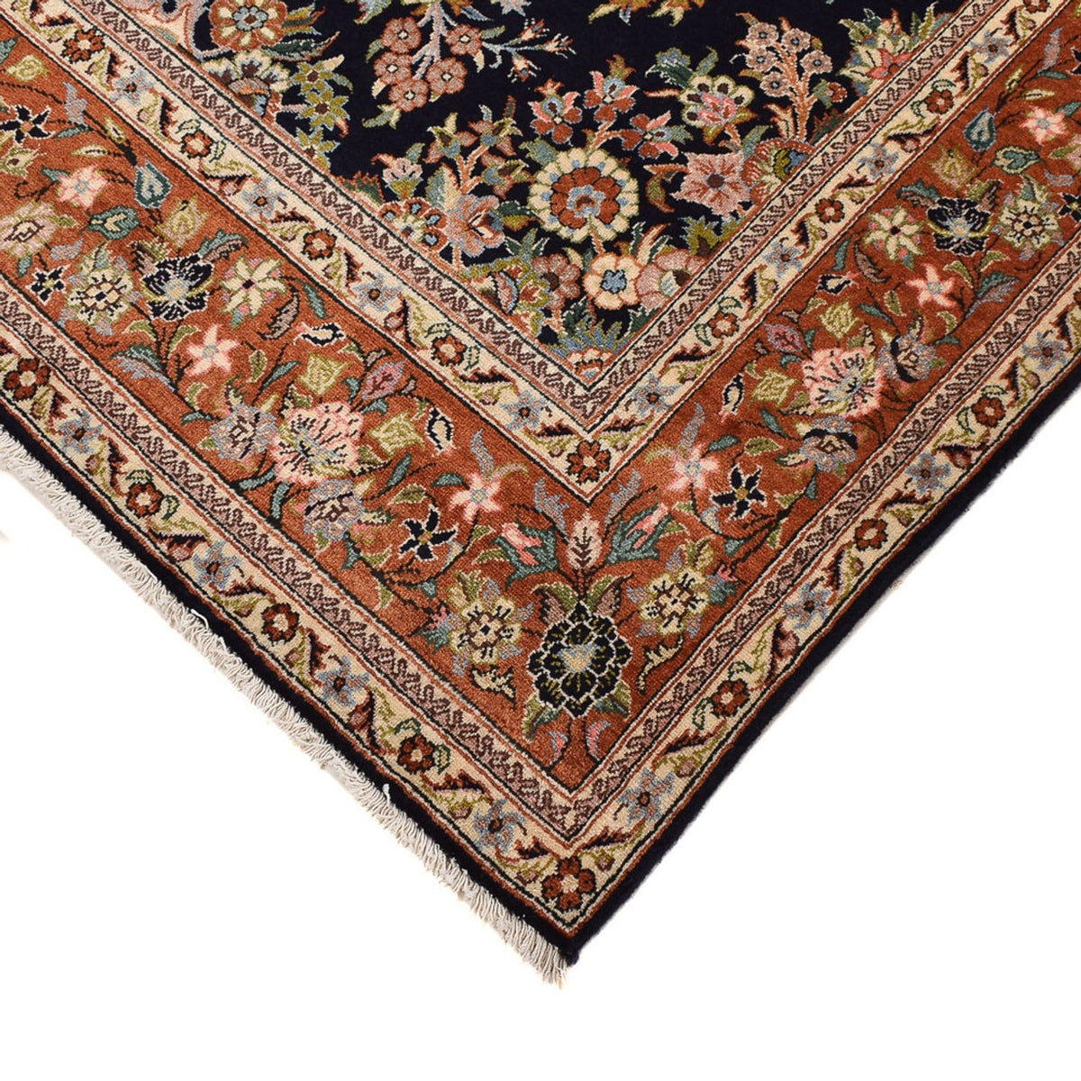 Persisk matta - Classic - 240 x 175 cm - mörkblå