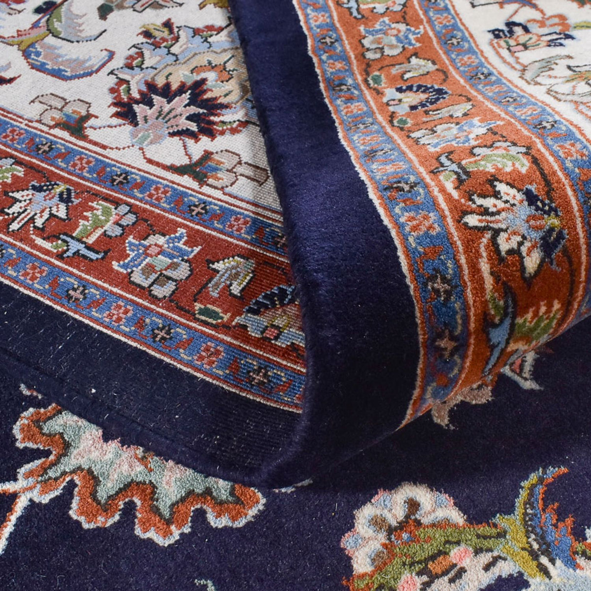 Persisk matta - Classic - Kungliga - 344 x 252 cm - mörkblå