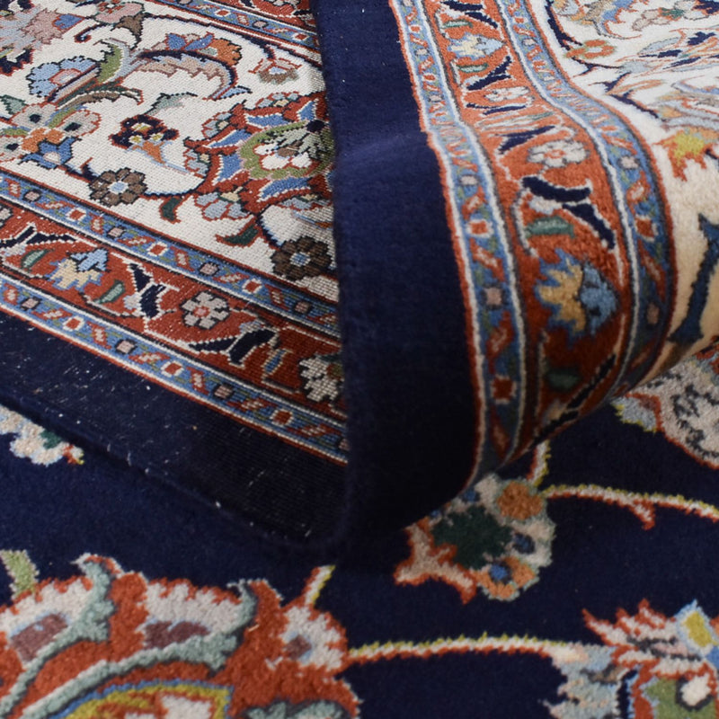 Persisk matta - Classic - Kungliga - 341 x 252 cm - mörkblå