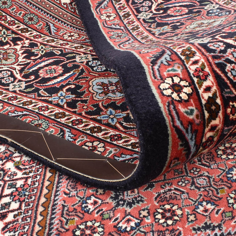 Persisk matta - Bijar - 303 x 201 cm - bordeaux röd