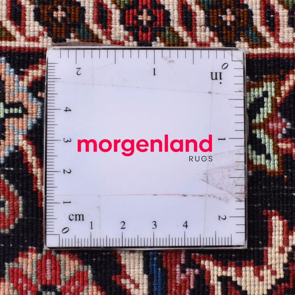 Persisk matta - Bijar - 303 x 201 cm - bordeaux röd