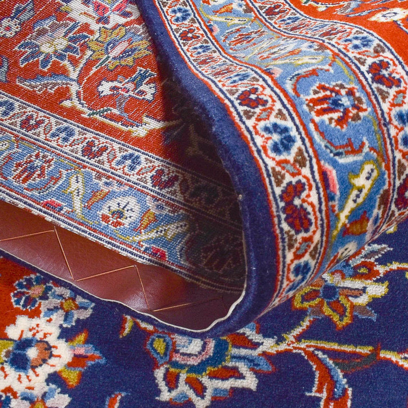 Persiska mattor - Keshan - 350 x 255 cm - mörkblå