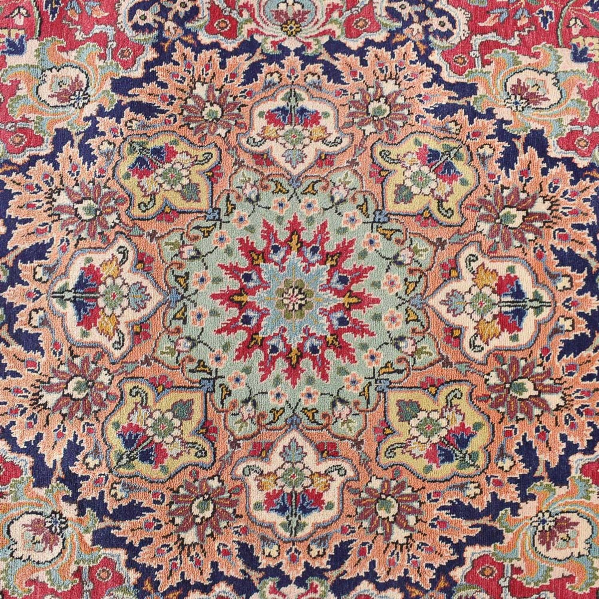 Persisk matta - Tabriz - Royal - 508 x 343 cm - röd
