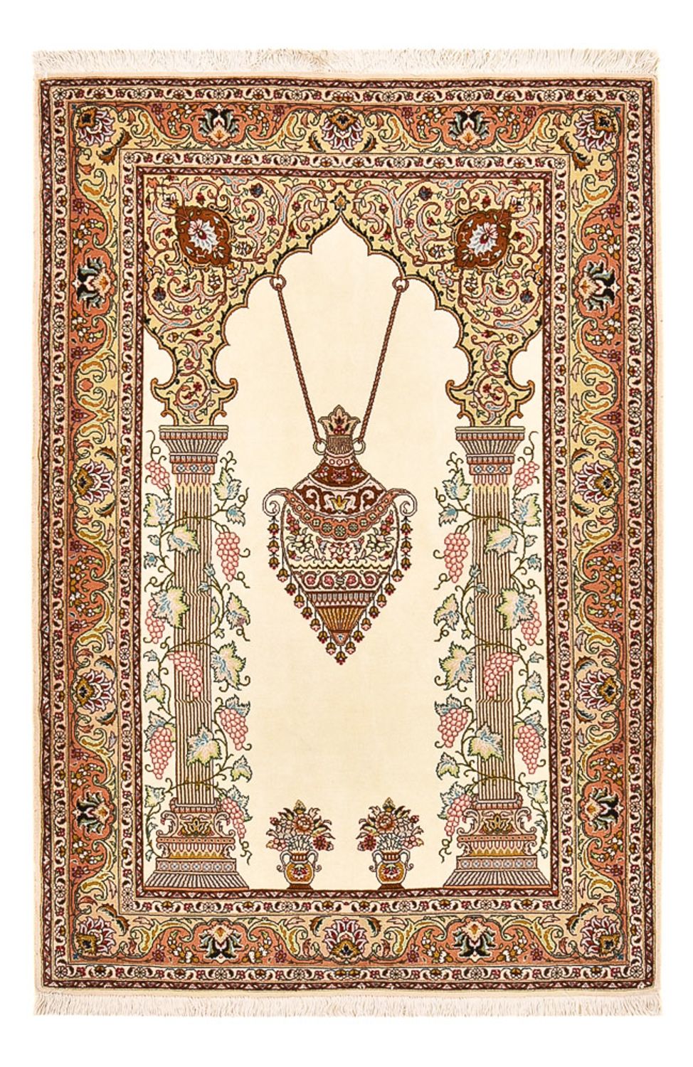 Persisk matta - Tabriz - Royal - 160 x 102 cm - flerfärgad