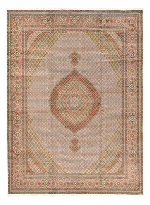 Persisk matta - Tabriz - Royal - 500 x 356 cm - mörk beige