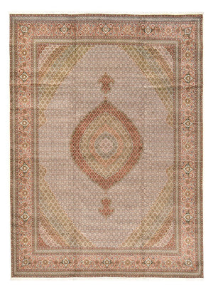 Persisk matta - Tabriz - Royal - 500 x 356 cm - mörk beige