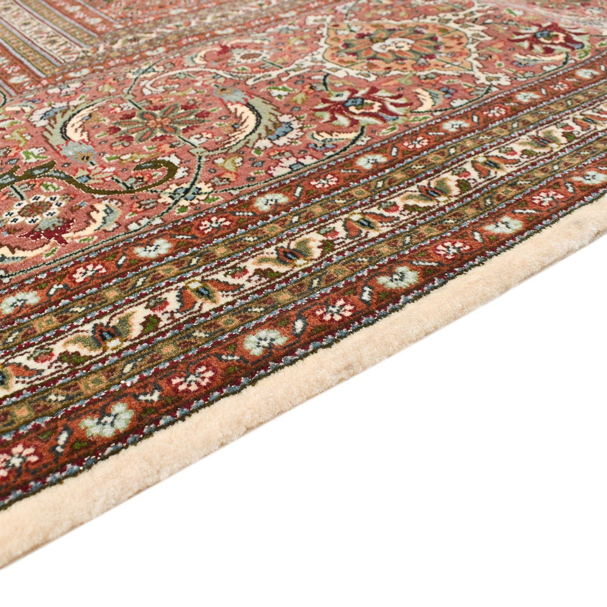 Persisk matta - Tabriz - Royal - 500 x 356 cm - mörk beige