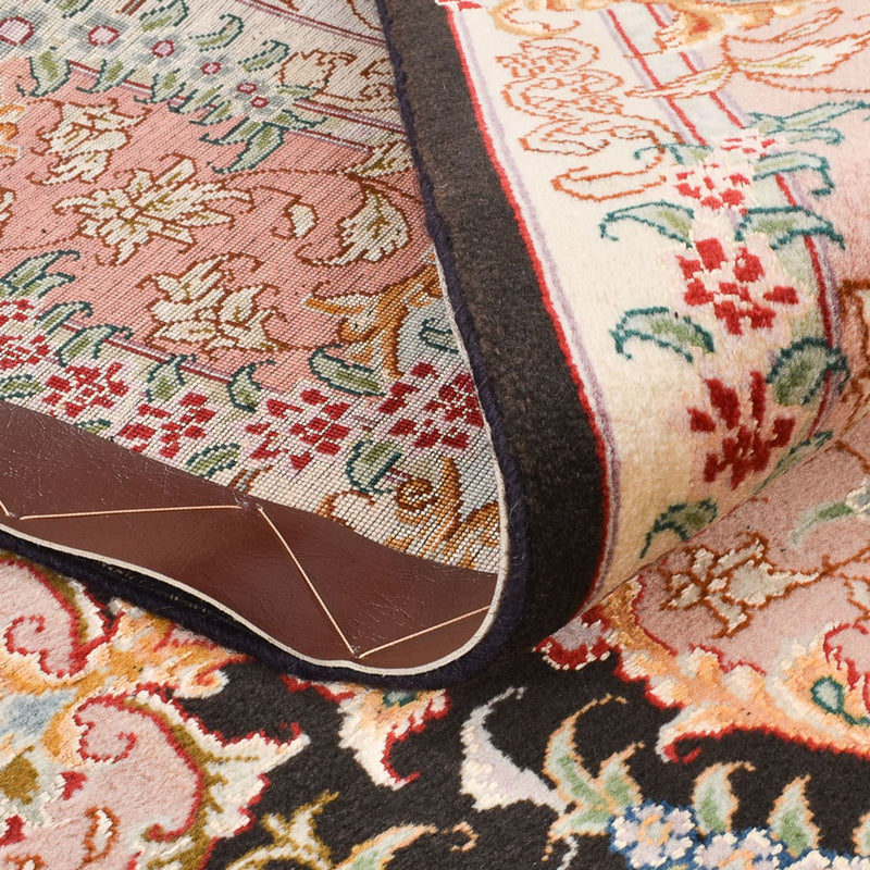 Persisk matta - Tabriz - Royal - 210 x 151 cm - mörkblå