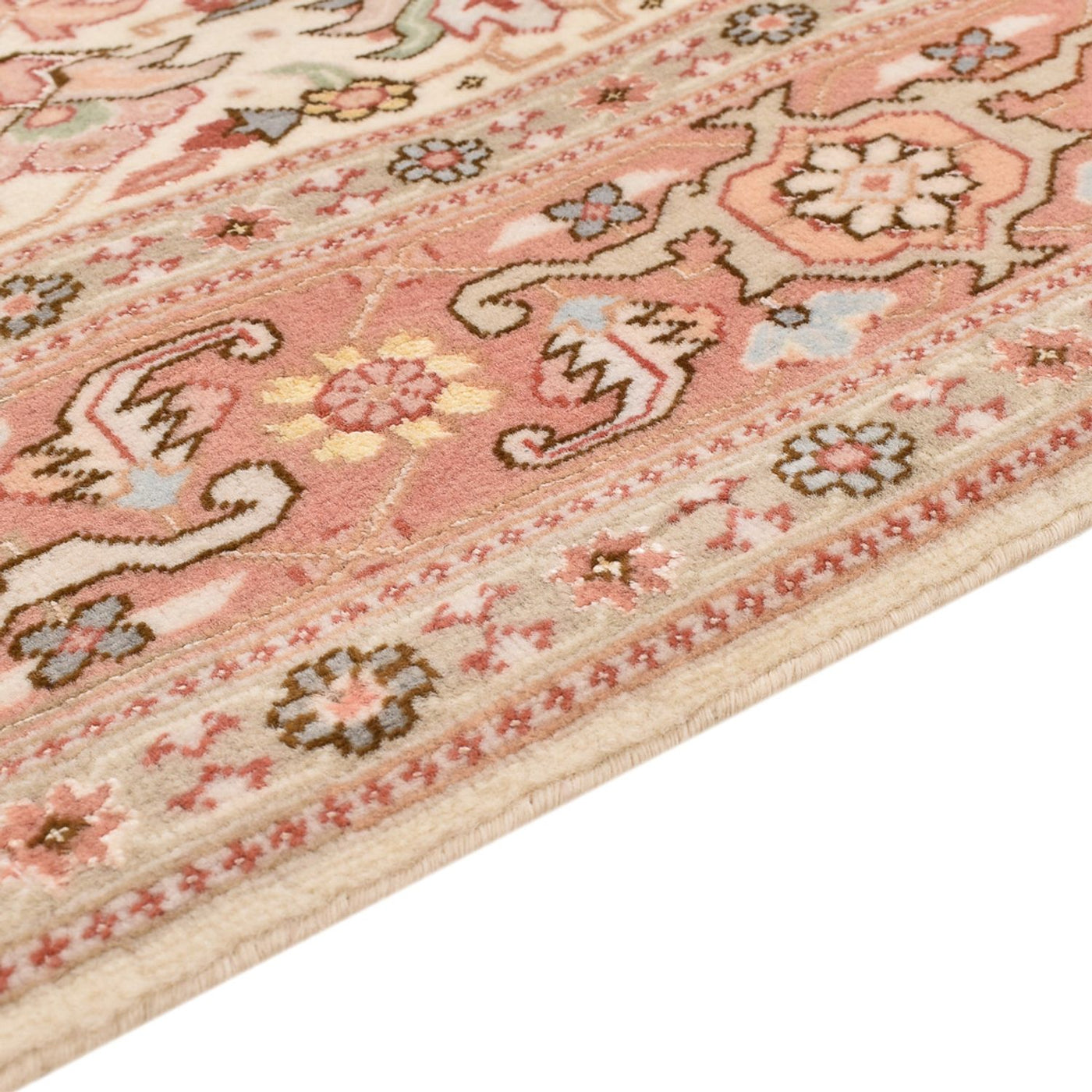 Persisk matta - Tabriz - Royal - 159 x 102 cm - ljusröd