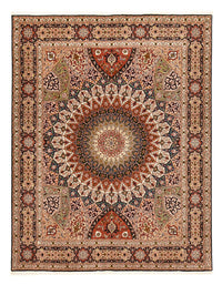 Persisk matta - Tabriz - Royal - 260 x 205 cm - mörk beige