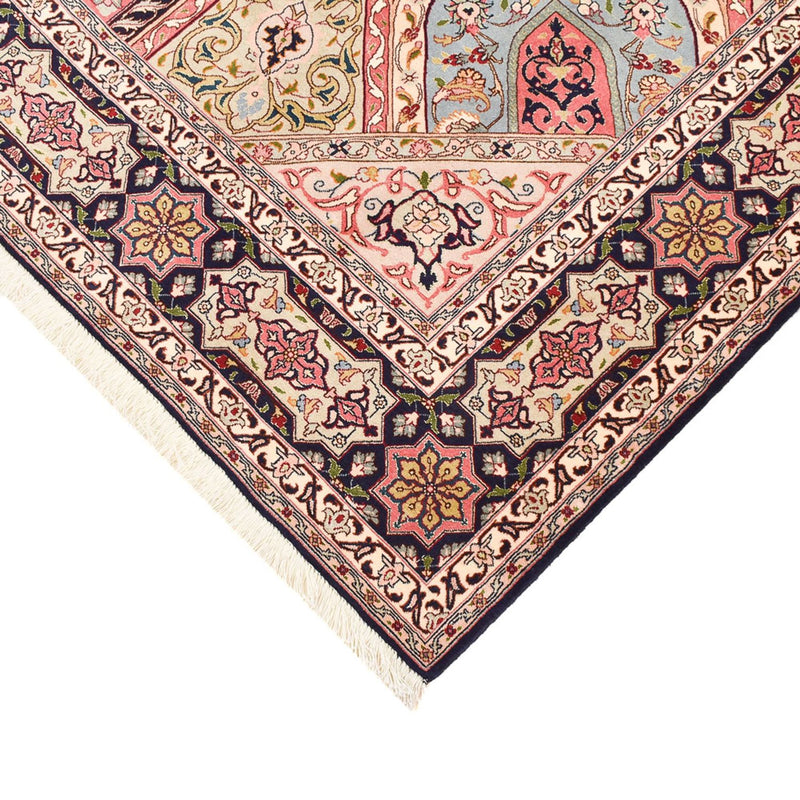 Persisk matta - Tabriz - Royal - 250 x 208 cm - mörk beige
