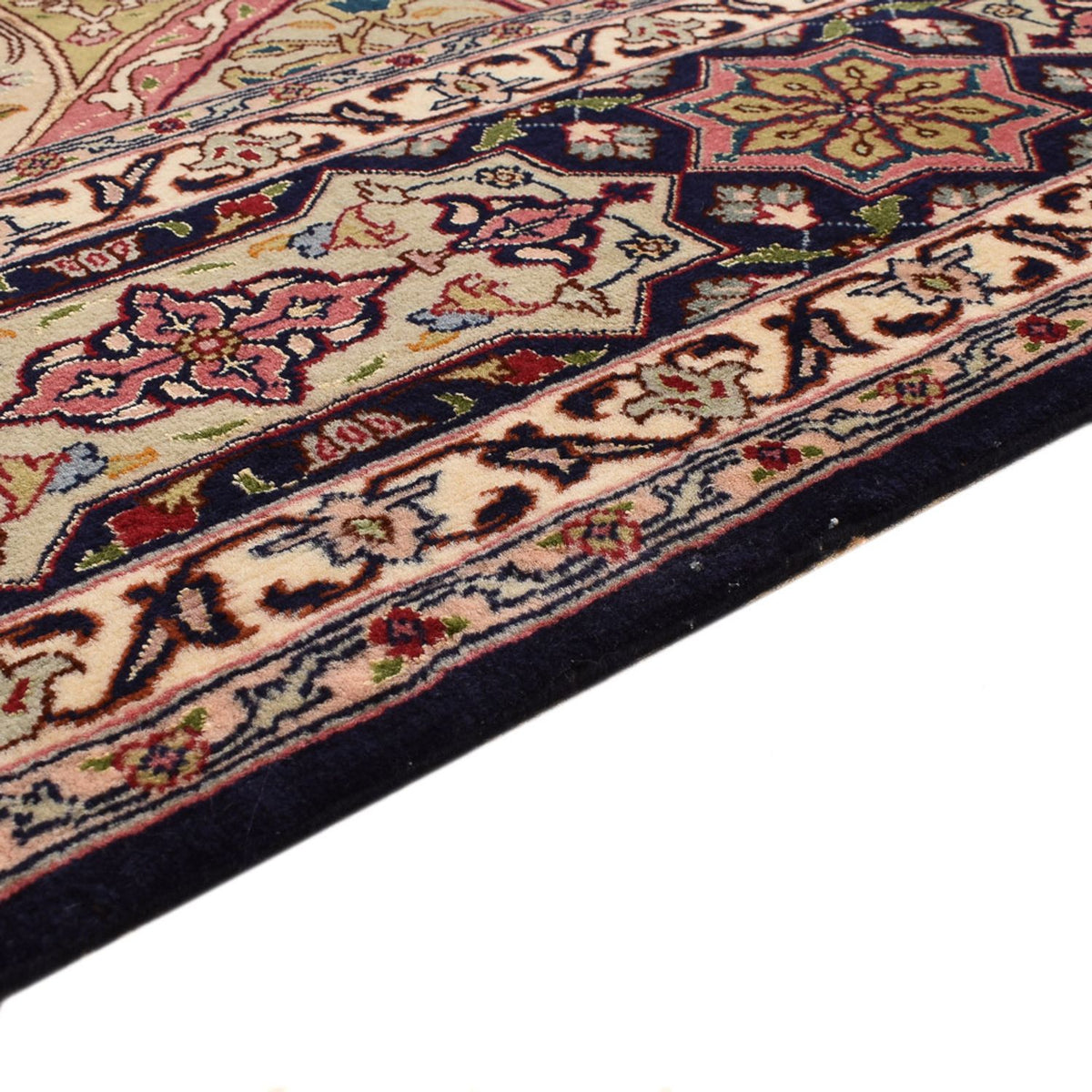 Persisk matta - Tabriz - Royal - 250 x 208 cm - mörk beige