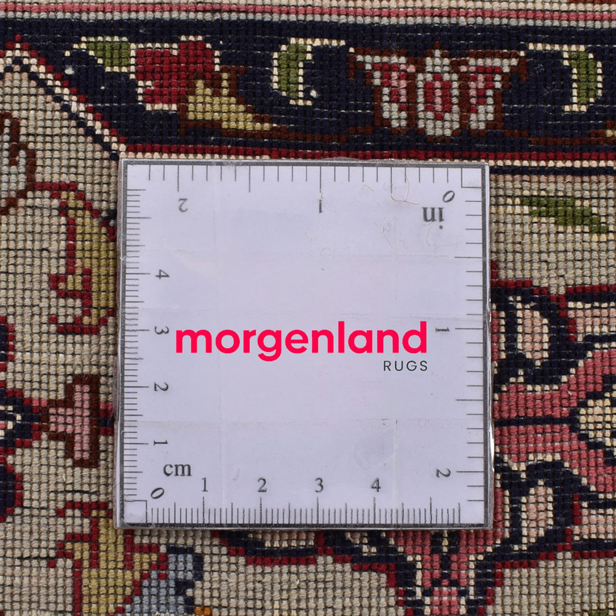 Persisk matta - Tabriz - Royal - 250 x 208 cm - mörk beige