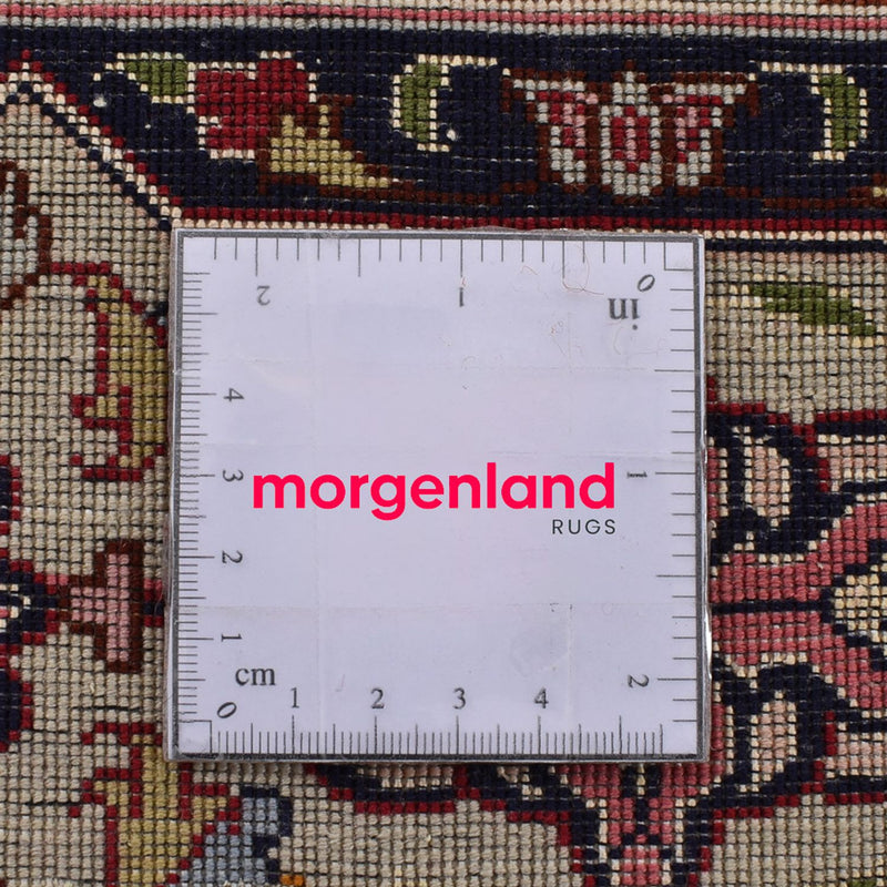 Persisk matta - Tabriz - Royal - 250 x 208 cm - mörk beige