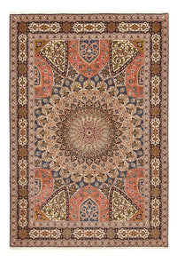 Persisk matta - Tabriz - Royal - 250 x 170 cm - mörk beige