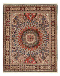 Persisk matta - Tabriz - Royal - 255 x 205 cm - mörk beige