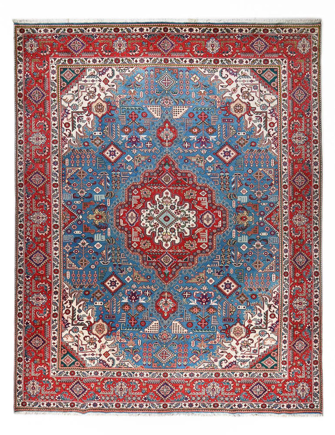 Persisk matta - Tabriz - Royal - 400 x 312 cm - blå