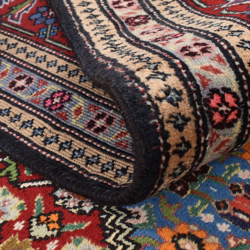 Persisk matta - Nomadic - 292 x 195 cm - bordeaux röd