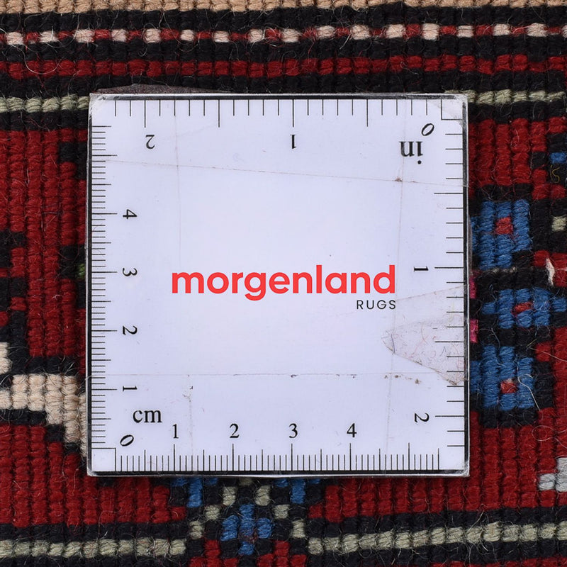 Persisk matta - Nomadic - 292 x 195 cm - bordeaux röd