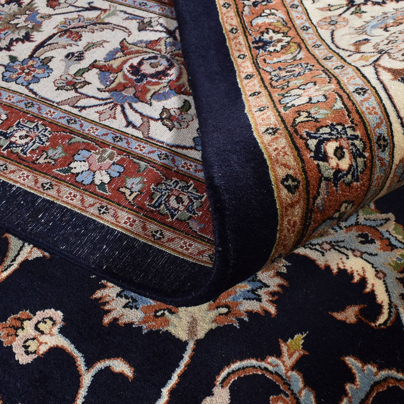 Persisk matta - Classic - Kungliga - 403 x 298 cm - mörkblå