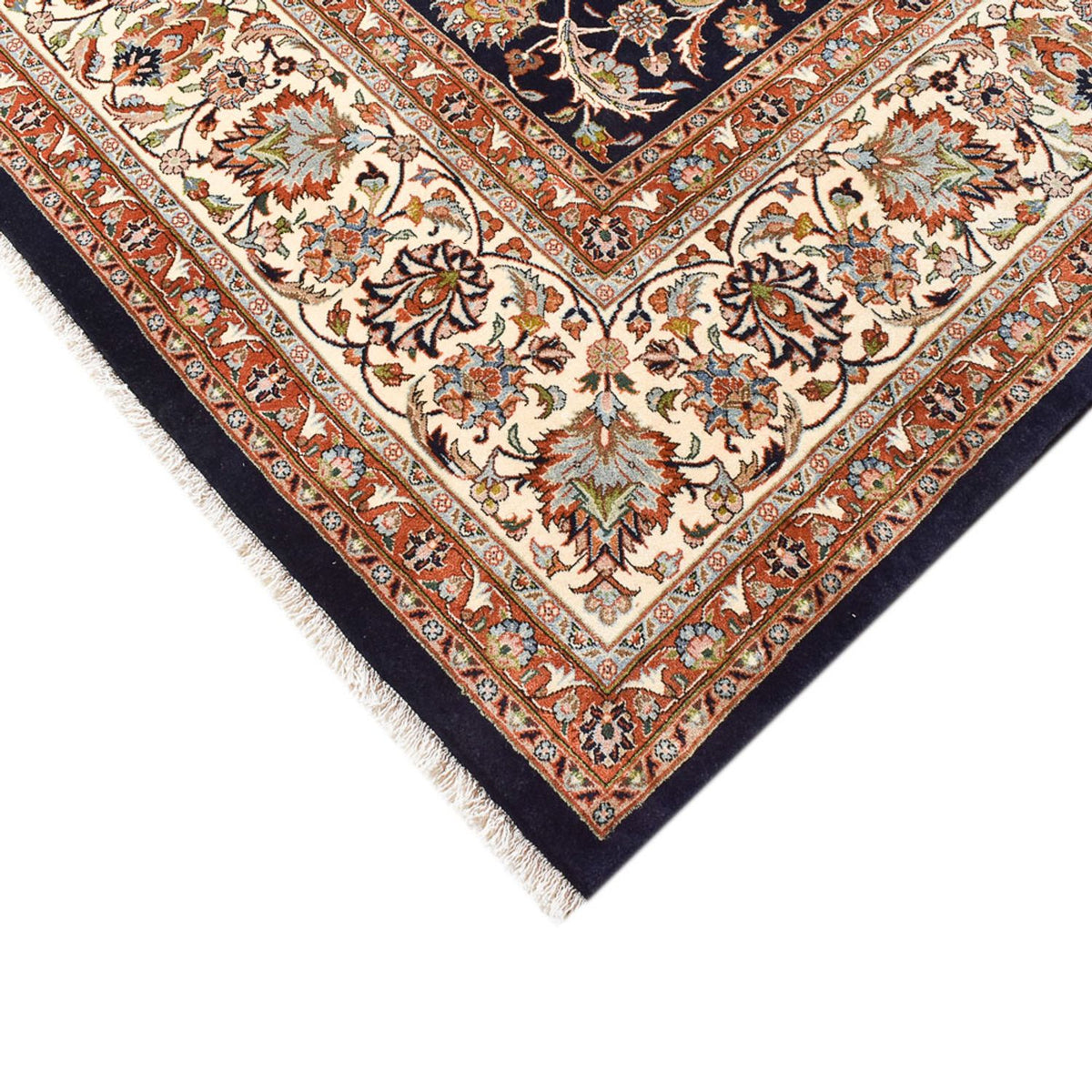 Persisk matta - Classic - Kungliga - 388 x 300 cm - mörkblå