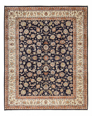 Persisk matta - Classic - Kungliga - 385 x 300 cm - mörkblå