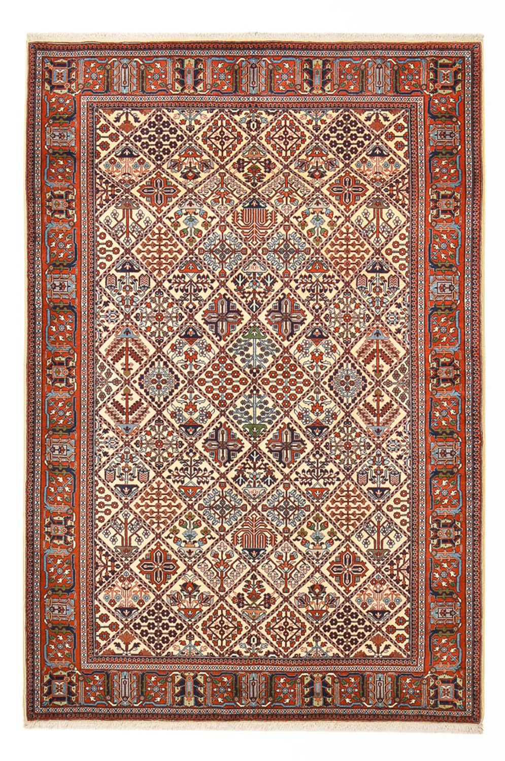 Persisk matta - Nomadic - 252 x 170 cm - mörk beige