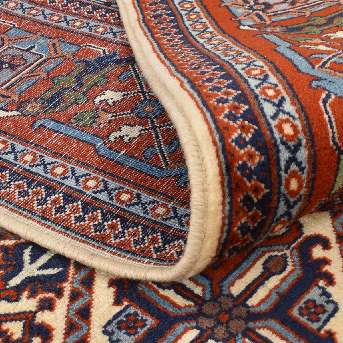 Persisk matta - Nomadic - 252 x 170 cm - mörk beige
