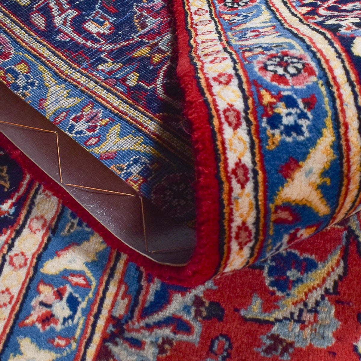 Persiska mattor - Keshan - 344 x 250 cm - röd