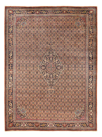 Persisk matta - Bijar - 398 x 302 cm - mörk beige